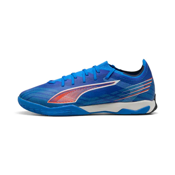 PUMA PUMA ULTRA 6 MATCH Futsal Boots Unisex, Shoes, Ultra Blue/White/Glowing Red, 44