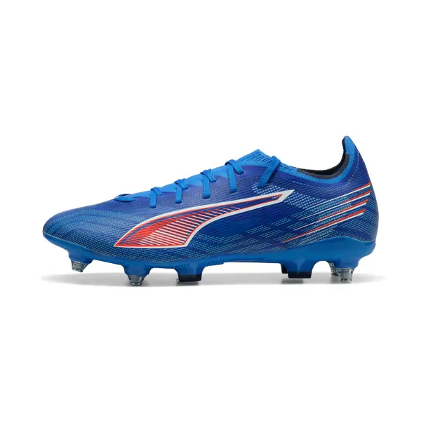 PUMA PUMA ULTRA 6 MATCH MxSG Football Boots Unisex, Shoes, Ultra Blue/White/Glowing Red, 44