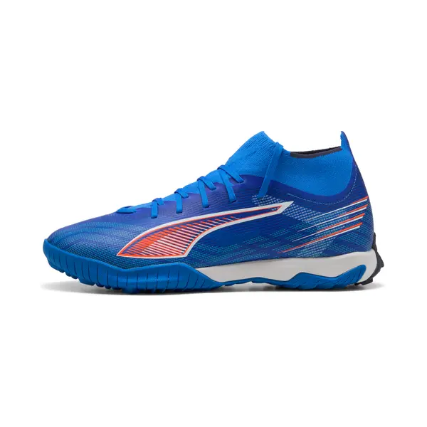 PUMA PUMA ULTRA 6 MATCH+ TT Football Boots Unisex, Shoes, Ultra Blue/White/Glowing Red, 44