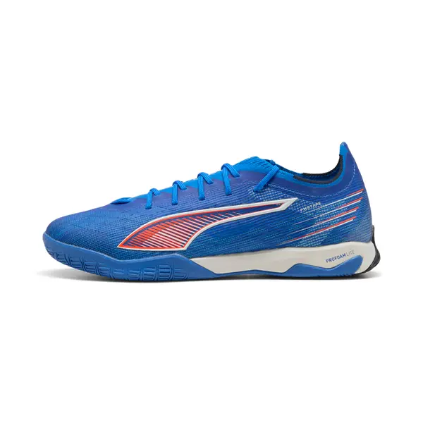 PUMA PUMA ULTRA 6 PRO COURT Futsal Boots Unisex, Shoes, Ultra Blue/White/Glowing Red, 44