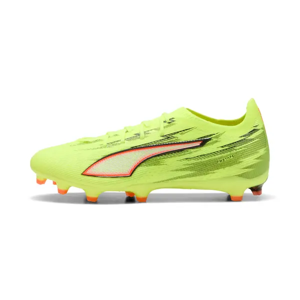 PUMA PUMA ULTRA 6 PRO FG Football Boots Unisex, Shoes, Yellow Alert/Black/Glowing Red, 44