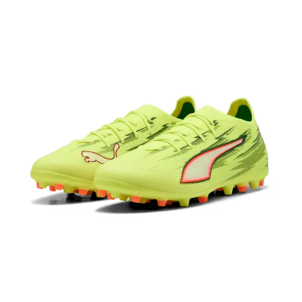 PUMA PUMA ULTRA 6 PRO MG Football Boots Unisex, Sports, Yellow Alert/Black/Glowing Red, 44