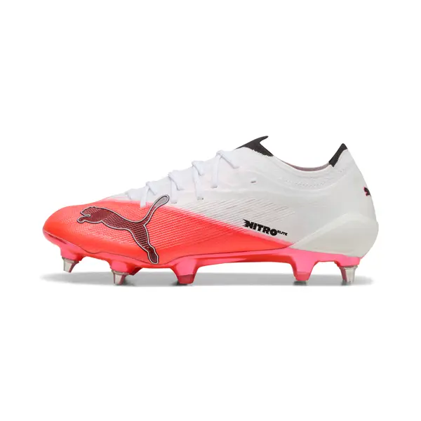PUMA PUMA ULTRA NITRO™ 7 ULTIMATE MxSG Football Boots Unisex, Shoes, Ultra Red/Black/White, 44