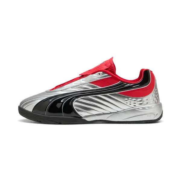 PUMA PUMA V-S2 Goalgetter Sneakers Unisex, Shoes, Silver/Red, 44