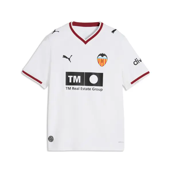 PUMA PUMA Valencia CF 26/27 Home Jersey Youth, Shop, White, 15-16Y