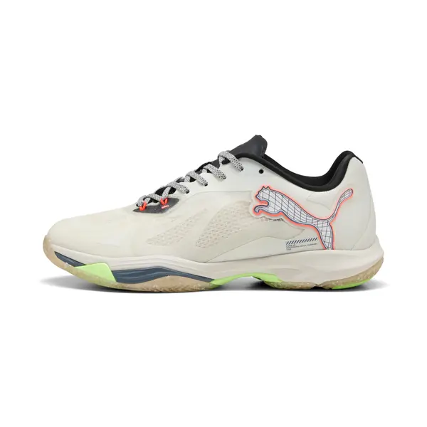 PUMA PUMA Vantage NITRO™ FOREVER. BETTER. Handball Shoes Unisex, Shoes, Vapor Gray/Inky Blue/Speed Green, 44