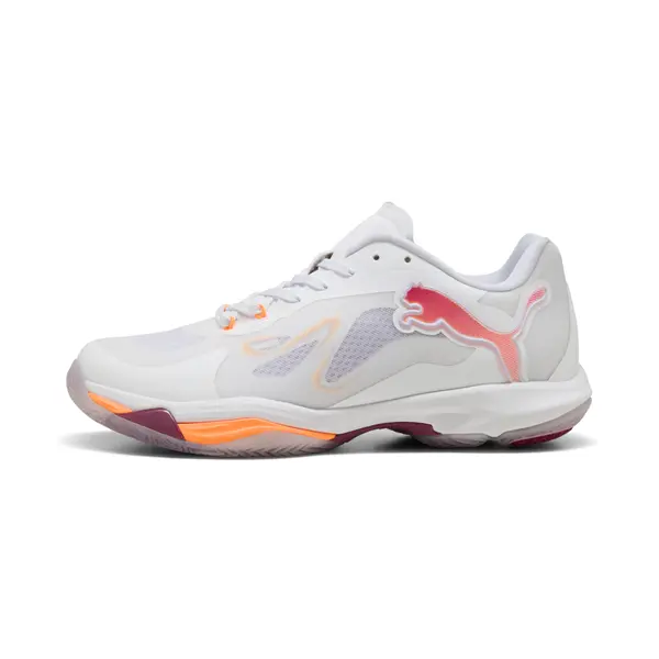PUMA PUMA Vantage NITRO™ Handball Shoes Women, Shoes, White/Berry/Heat Fire, 35.5