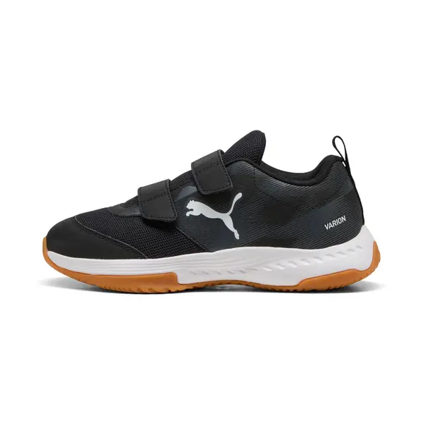 PUMA PUMA Varion 3 Indoor Shoes Youth, Shoes, Black/White, 29