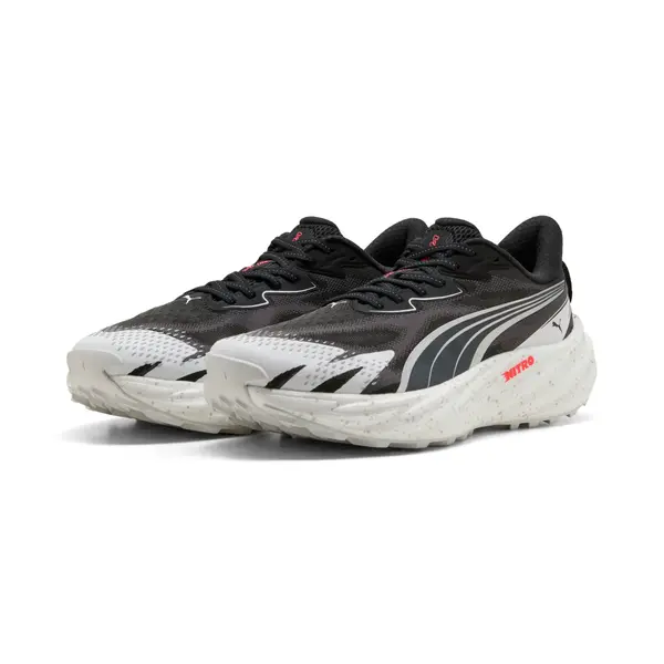 PUMA PUMA Velocity NITRO™ Trail Running Shoes Men, Men, Black/Feather Gray/Ultra Red, 44