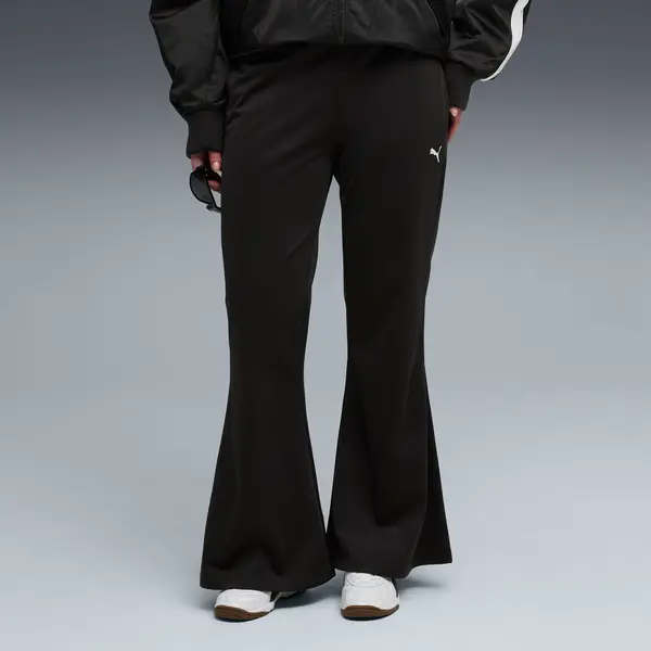 PUMA PUMA Wardrobe Essentials Flared Pants Women, Clothing, Black, S