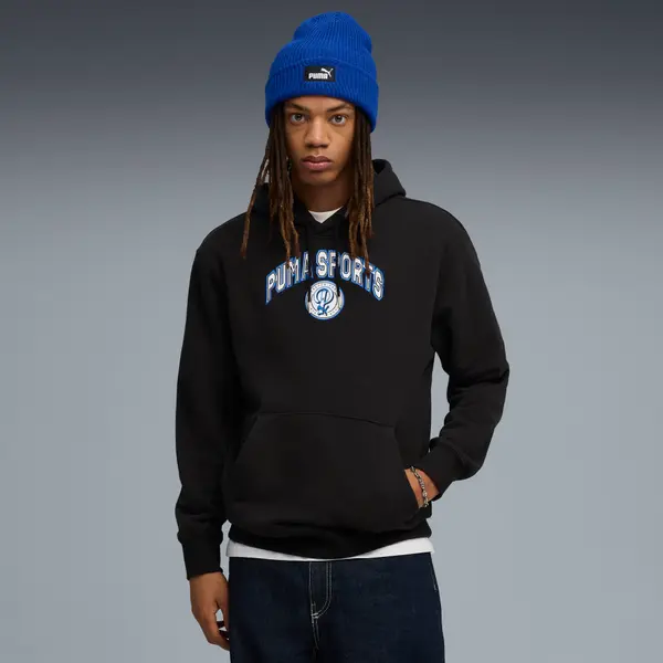 PUMA PUMA Wardrobe Essentials Sports Legacy Hoodie Men, Men, Black, S