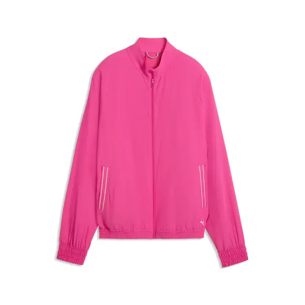 PUMA PUMA Wind Golf Jacket Women, Clothing, Pink Opal, S
