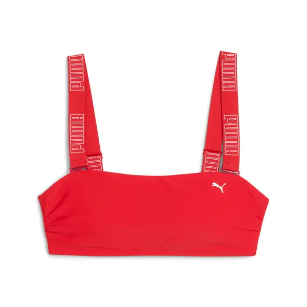 PUMA PUMA Women's Bandeau Top, Clothing, Red, L