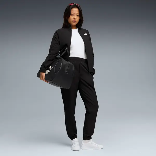 PUMA PUMA Woven Tracksuit Women, Clothing, Black, S