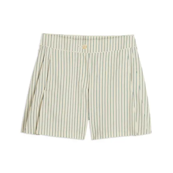 PUMA PUMA x ARNOLD PALMER Pinstripe Golf Shorts Women, Golf, Alpine Snow, S