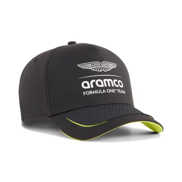 PUMA PUMA x ASTON MARTIN ARAMCO F1® TEAM Baseball Cap, Motorsport, Black, OSFA