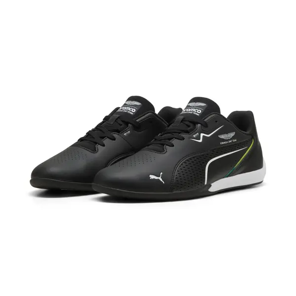 PUMA PUMA x ASTON MARTIN ARAMCO F1® TEAM Drift Cat 11 Low Sneakers Unisex, Motorsport, Black/Green Lux, 44