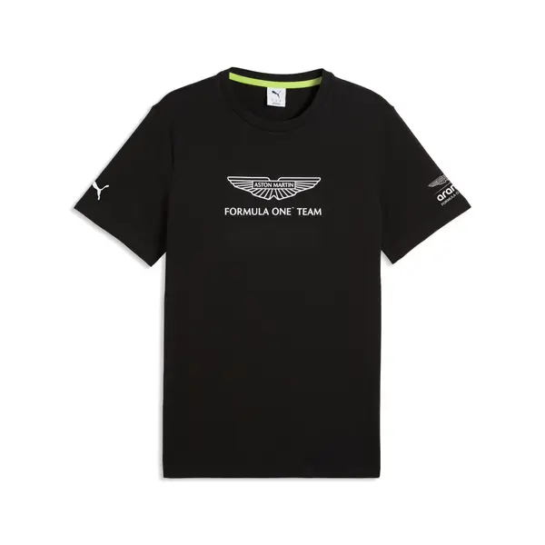 PUMA PUMA x ASTON MARTIN ARAMCO F1® TEAM Essentials Tee Men, Motorsport, Black, S