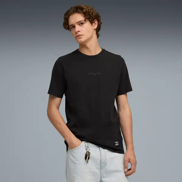 PUMA PUMA x ASTON MARTIN ARAMCO F1® TEAM Graphic Tee Men, Clothing, Black, S