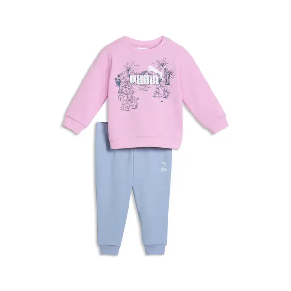 PUMA PUMA x DORA THE EXPLORER Minicats Tracksuit Toddlers, Age, Mauve Glow, 4-6M