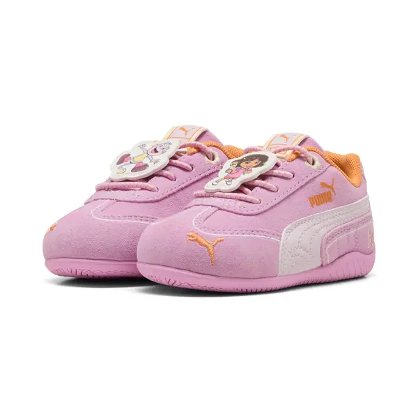 PUMA PUMA x DORA THE EXPLORER Speedcat Sneakers Toddlers, Age, Mauve Glow/Powder Pink, 19