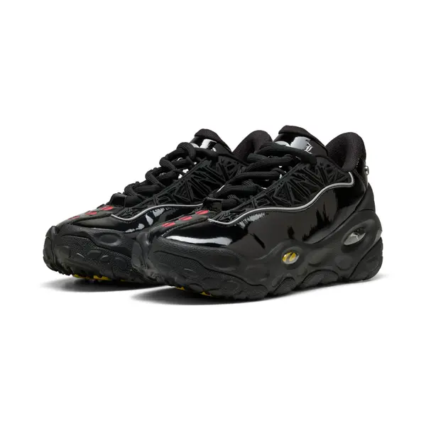 PUMA PUMA x FAST & FURIOUS LaFrancé RNR LA Sneakers Unisex, Sports, Black/Bright Mango Yellow, 44
