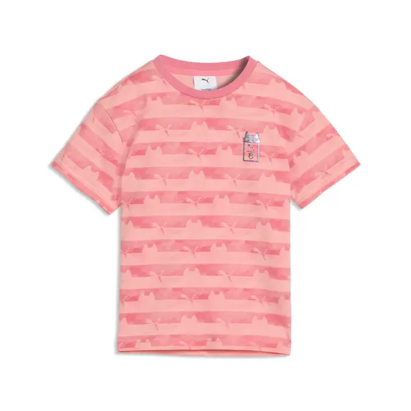 PUMA PUMA x GABBY'S DOLLHOUSE Relaxed Printed Tee Kids, Collections, Wild Pink, 4-5Y