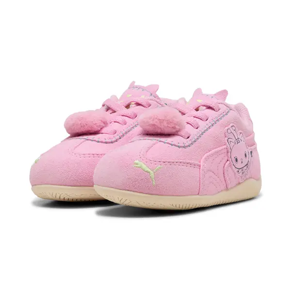 PUMA PUMA x GABBY'S DOLLHOUSE Speedcat Sneakers Toddlers, Collections, Pink Shimmer/Alpine Snow, 19