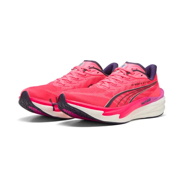 PUMA PUMA x HYROX Deviate NITRO™ 4 Shoes Men, Fitness, White/Electric Orchid/Pure Pink, 44