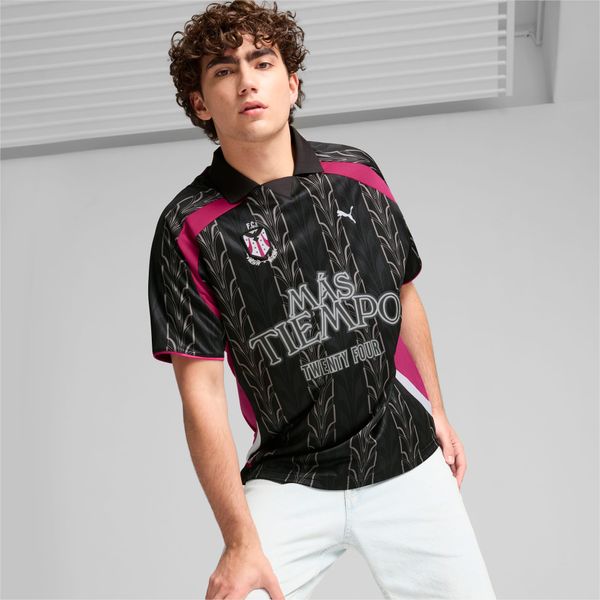 PUMA PUMA x MÃ¡s Tiempo Jersey Men Shirt, Black