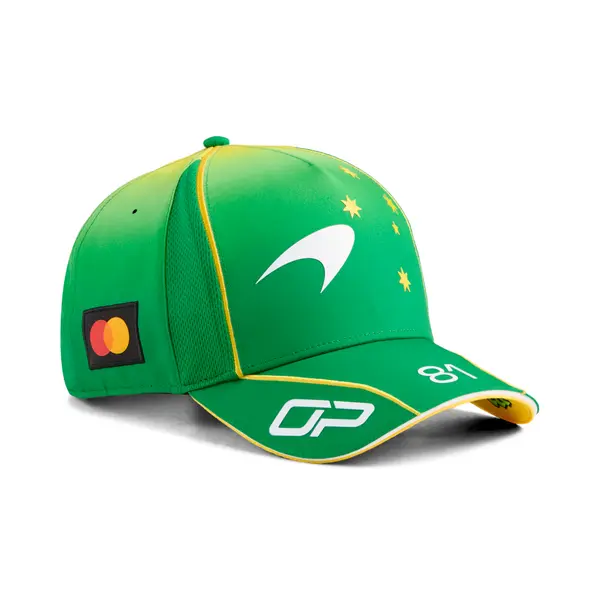 PUMA PUMA x McLAREN RACING Replica Australia Piastri Baseball Cap, Motorsport, Green Fruit, OSFA