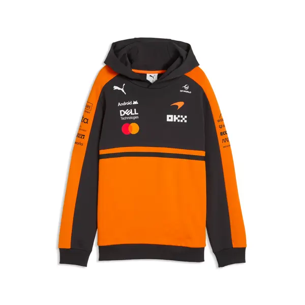PUMA PUMA x McLAREN RACING Replica Hoodie Youth, Shop, Papaya, 4-5Y