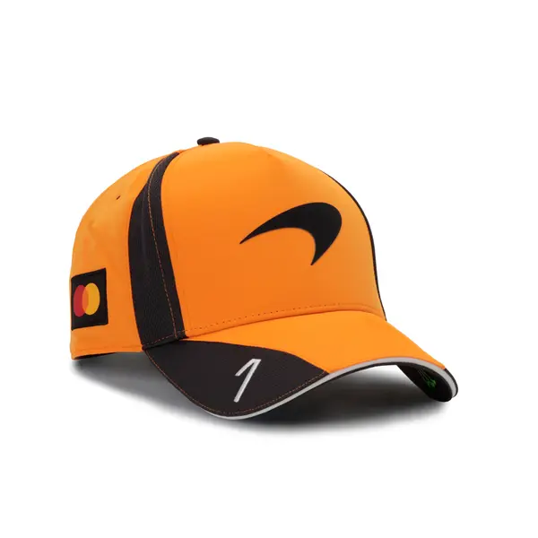 PUMA PUMA x McLAREN RACING Replica Norris Baseball Cap, Motorsport, Papaya, OSFA