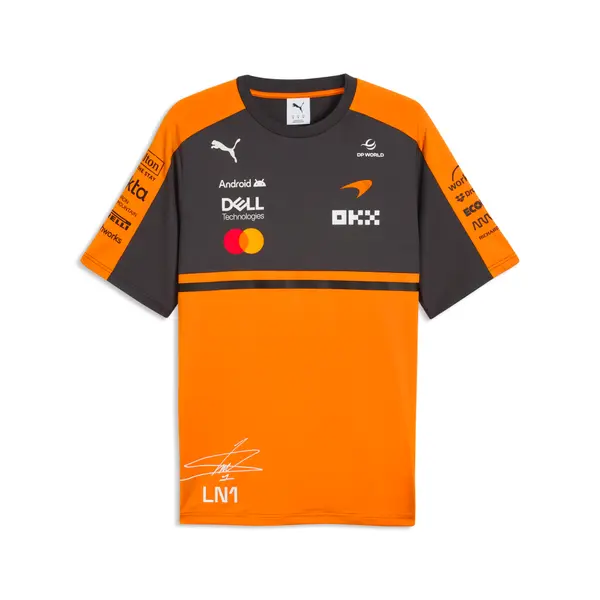 PUMA PUMA x McLAREN RACING Replica Norris Tee Men, Motorsport, Papaya, S