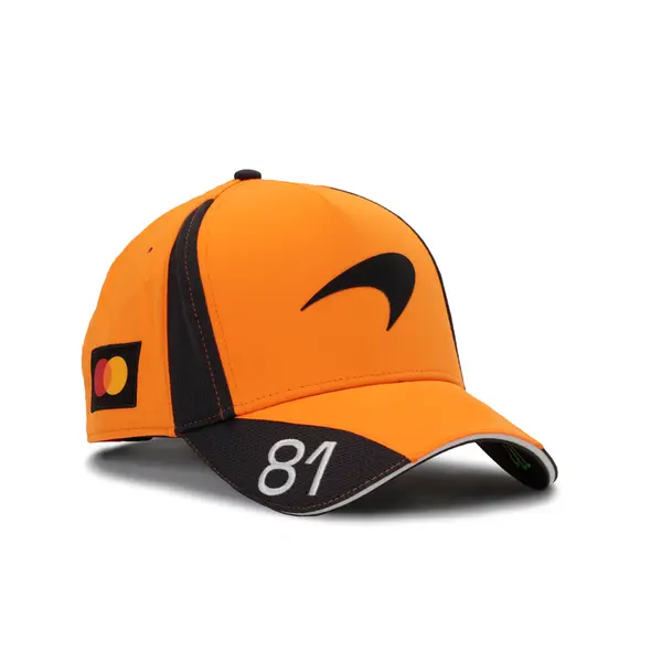 PUMA PUMA x McLAREN RACING Replica Piastri Baseball Cap Youth, Motorsport, Papaya, YOUTH