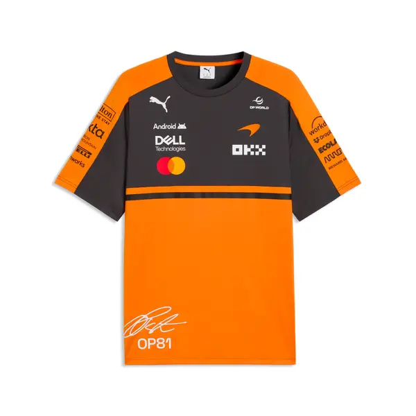 PUMA PUMA x McLAREN RACING Replica Piastri Tee Men, Motorsport, Papaya, S