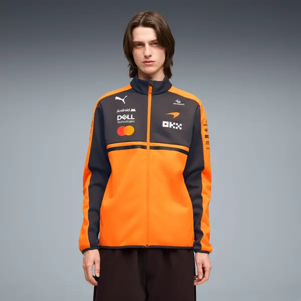 PUMA PUMA x McLAREN RACING Replica Softshell Jacket Men, Clothing, Papaya, S