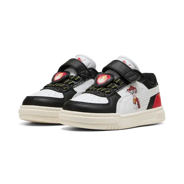 PUMA PUMA x PAW PATROL Caven III Mid Sneakers Toddlers, Collections, Black/White/Red, 19