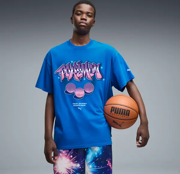 PUMA PUMA x POKÉMON Oversized Tee Men, Clothing, Royal, S