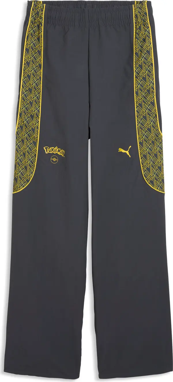 PUMA PUMA x POKÉMON PUMATECH-X Relaxed Track Pants Men, Lifestyle, Strongray, S