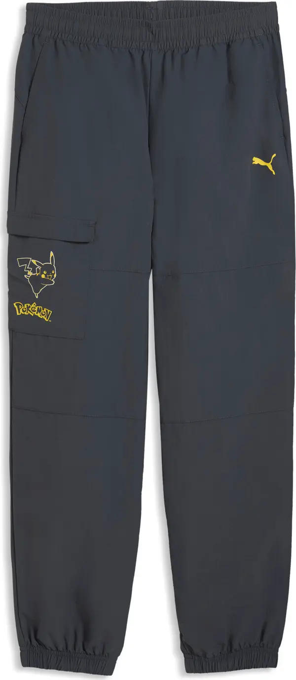 PUMA PUMA x POKÉMON Relaxed Cargo Pants Youth, Lifestyle, Strongray, 15-16Y