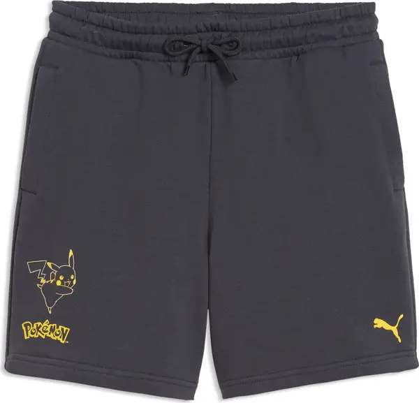 PUMA PUMA x POKÉMON Relaxed Shorts Youth, Lifestyle, Strongray, 15-16Y