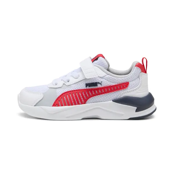 PUMA PUMA X-Ray 3 Sneakers Kids, Shoes, White/Red/Navy, 27.5