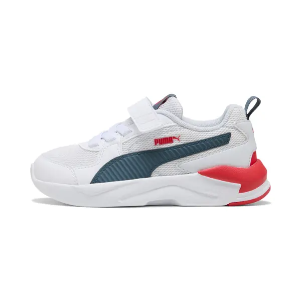 PUMA PUMA X-Ray 4 Sneakers Kids, Shop, White/Evening Blue/Red, 27.5