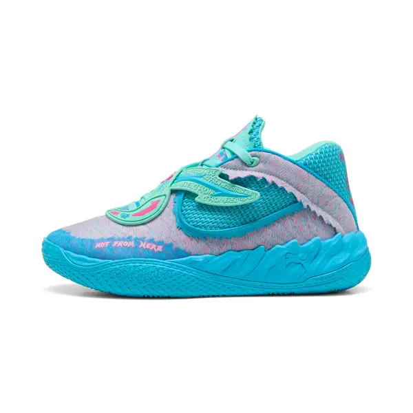 PUMA PUMA x RICK AND MORTY MB.05 Basketball Shoes Unisex, Shoes, Rickie Orange/Electric Peppermint, 44