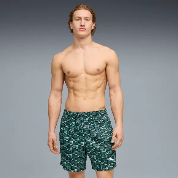 PUMA PUMA's Swim Short Men, Clothing, Petrol Green, L