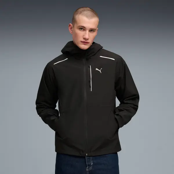 PUMA PUMATECH rainCELL Jacket Men, Clothing, Black, S