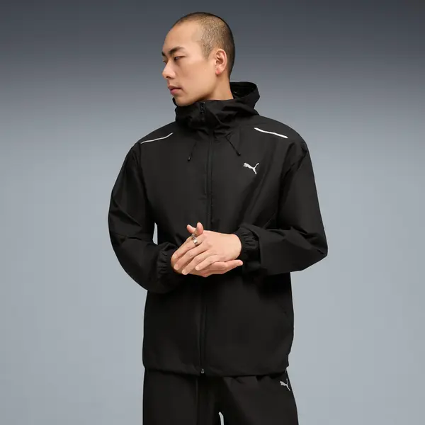 PUMA PUMATECH Relaxed Track Jacket Men, Clothing, Black, S
