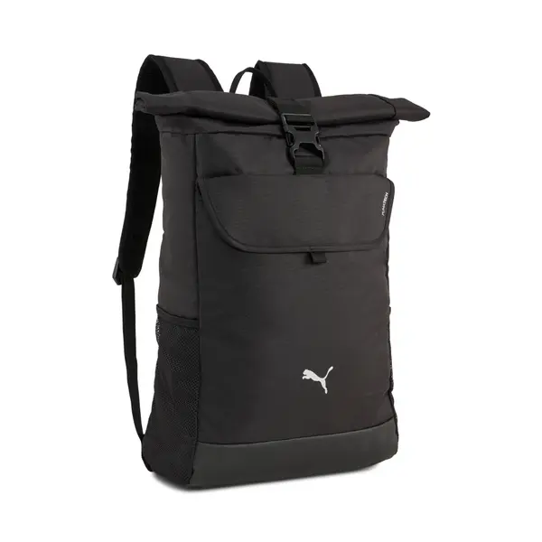 PUMA PUMATECH Roll Top 26L Backpack, Accessories, Black, OSFA