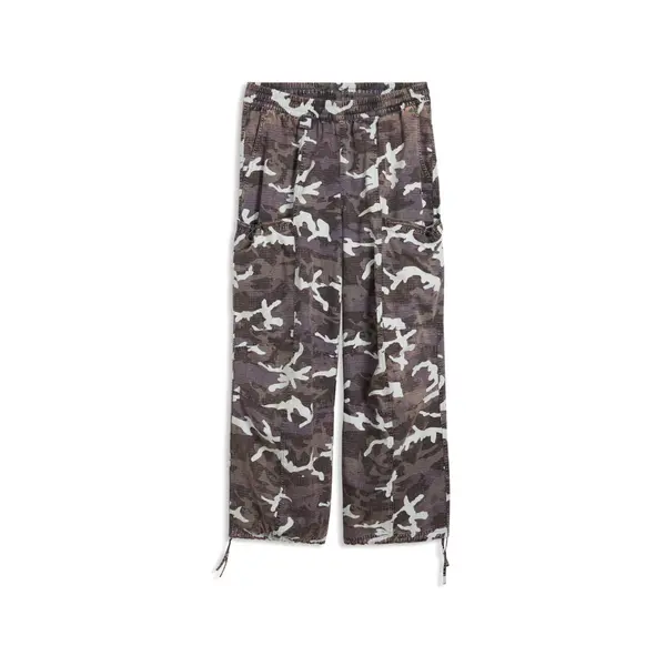 PUMA PUMATECH SPC Camo Oversized Pants Unisex, Men, Inky Depths, S